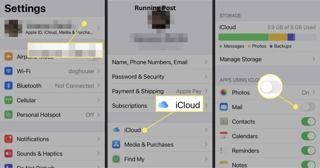 create icloud email