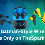 RS 125 only on thesparkshop.in batman style wireless bt earbuds