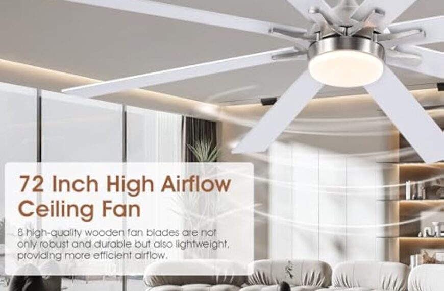 Bladeless Ceiling Fans: Modern Comfort…