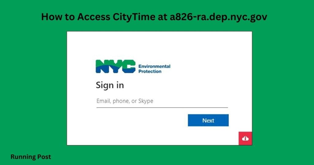 citytime login