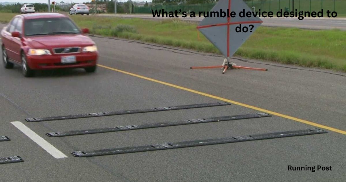 What’s a rumble device designed to do