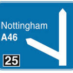 What Does 25 Mean on a Motorway Sign?