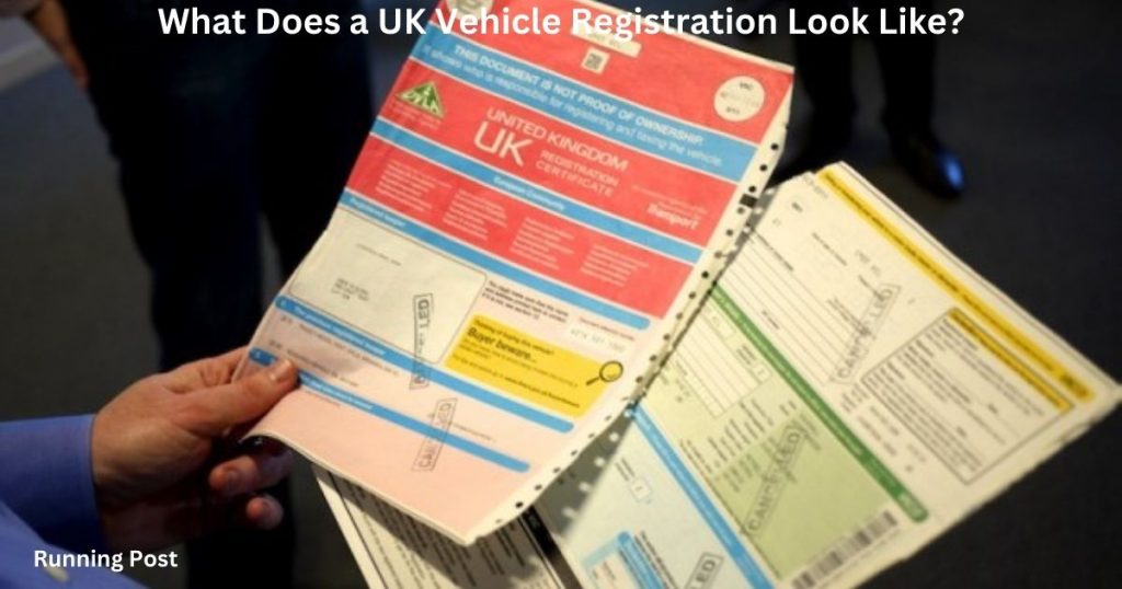 What Does a UK Vehicle Registration Look Like?