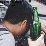 How can drinking alcohol affect your ability to drive