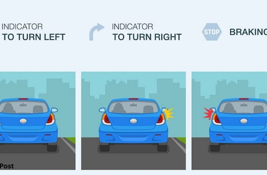 Other than direction indicators, how can you give signals to other road users