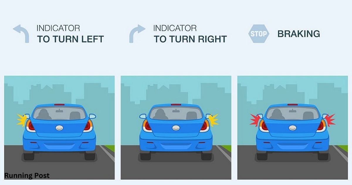 Other than direction indicators, how can you give signals to other road users