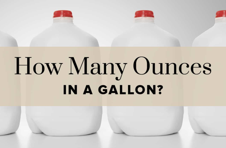 how many ounces in a…