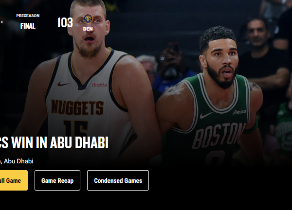 Boston Celtics vs Denver Nuggets Match Player Stats