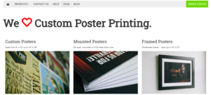 short run poster printing​