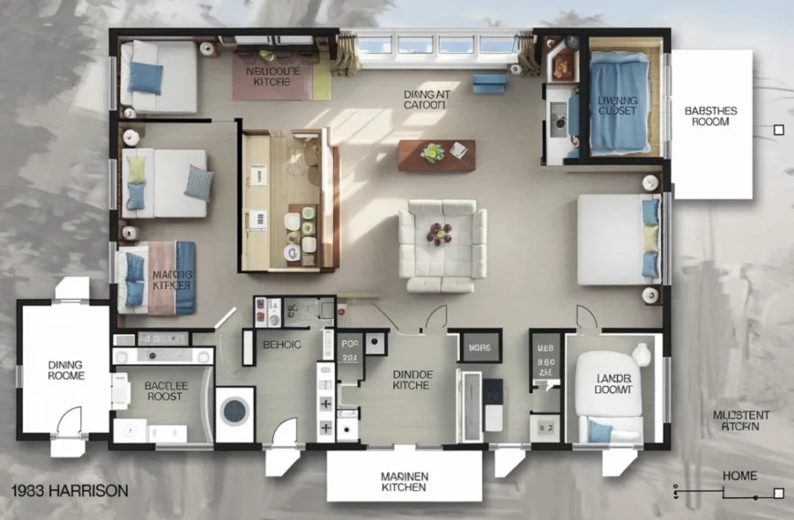 Exploring the 1983 Harrison Manufactured Home 245521 Floor Plans