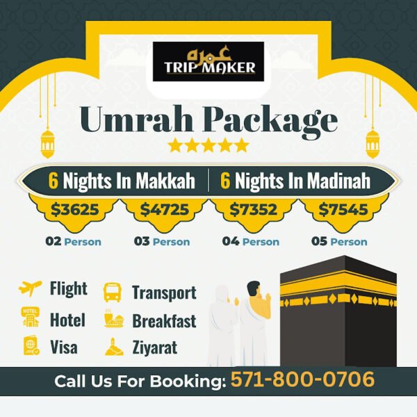 Umrah Trip Maker offers Easter holiday Umrah Packages…