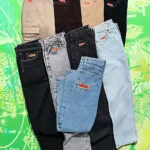 Empyre Loose Fit Blue Denim Skate Pants