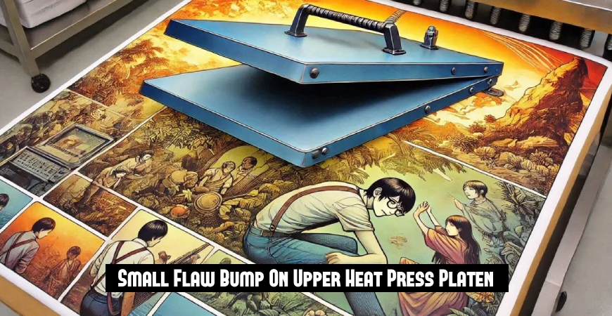 Small bump on upper heat press platen: Causes and Solutions