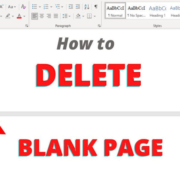 How to Delete a Page in Word: A…