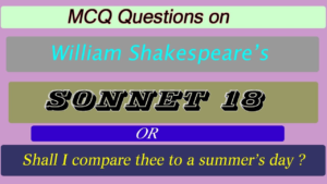 Shall I Compare Thee to a Summer’s Day…