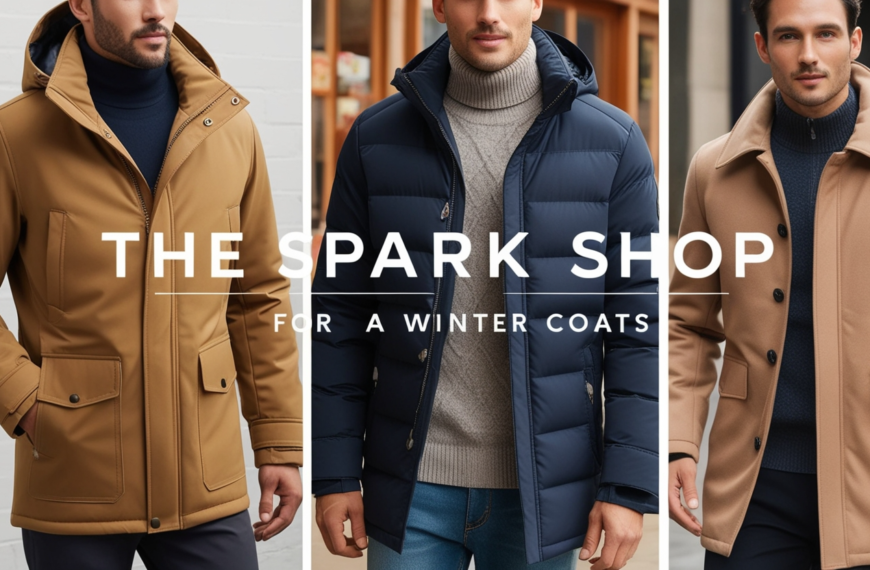 The Spark Shop Men’s Jackets & Winter Coats Collection