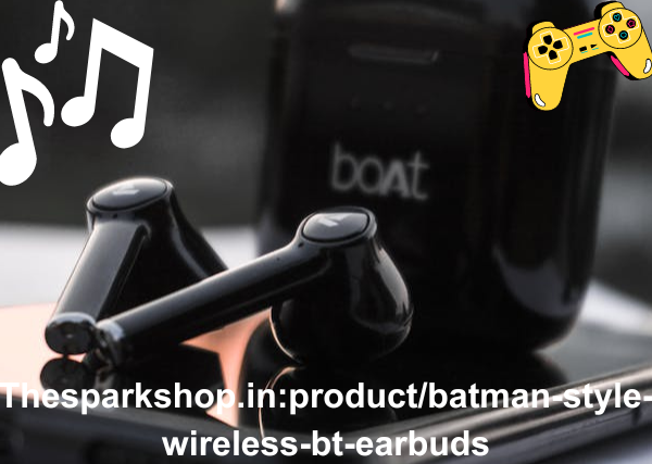 Introduction to thesparkshop.in:product/batman-style-wireless-bt-earbuds